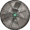 J&D Manufacturing J&D Basket Fan, 24" Black 115V 1/2HP 1Phase S/Variable w/Bracket & 10' Cord