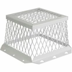 HY-C Dryer / Bathroom VentGuard Painted White 7" x 7" x 5" - RVG-DVG 5 HY-C Dryer / Bathroom VentGuard Painted White 7" x 7" x 5" - RVG-DVG -HVAC Hardware & Parts Shop HYY RVG DVG