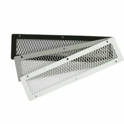 HY-C Soffit VentGuard Black-Painted Galvanized Steel 4" x 16" - VG0416G-1B