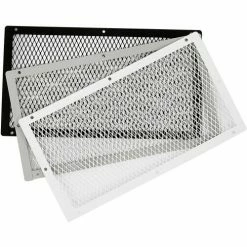 HY-C Foundation VentGuard Black-Painted Galvanized Steel 10" x 18" - VG1018G-1B