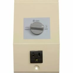 King Electric King Load Transfer Cover Plate BKLT120-A 120V Almond For K Series 9 King Electric King Load Transfer Cover Plate BKLT120-A 120V Almond For K Series -HVAC Hardware & Parts Shop KIF BKLT120