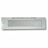 King Electric King KT Series Overlap Grille KTG-OL-W, 1/2" All Sides, White