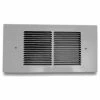 King Electric King PAW Series Retrofit Grille PAWOG-B-W, Oversize 8-1/2"H X 17"W, White