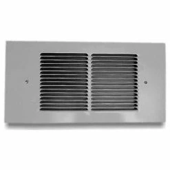 King Electric King PAW Series Retrofit Grille PAWOG-B-W, Oversize 8-1/2"H X 17"W, White