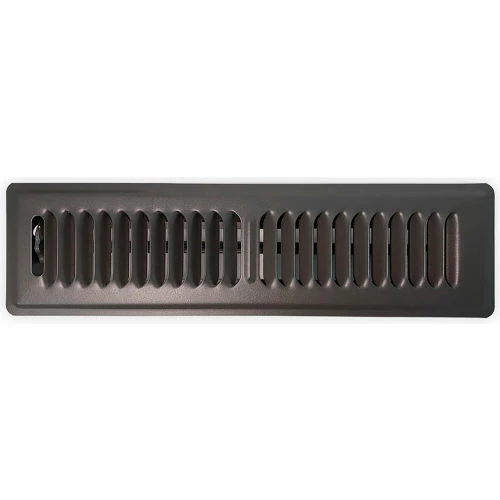 Speedi-Grille Floor Vent Register With 2 Way Deflection 2" X 10", Bronze - Floor 1 Speedi-Grille Floor Vent Register With 2 Way Deflection 2" X 10", Bronze - Floor