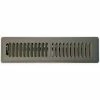 Speedi-Grille Floor Vent Register With 2 Way Deflection 2" X 14", Storm Gray - Floor