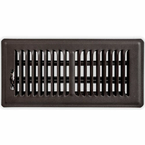 Speedi-Grille Floor Vent Register With 2 Way Deflection 4" X 12", Bronze - Floor 1 Speedi-Grille Floor Vent Register With 2 Way Deflection 4" X 12", Bronze - Floor