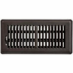 Speedi-Grille Floor Vent Register With 2 Way Deflection 4" X 14", Bronze - Floor