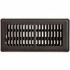 Speedi-Grille Floor Vent Register With 2 Way Deflection 4" X 8", Bronze - Floor