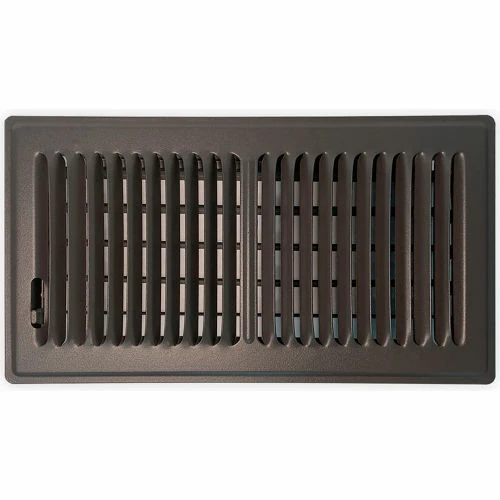 Speedi-Grille Floor Vent Register With 2 Way Deflection 6" X 10", Bronze - Floor 1 Speedi-Grille Floor Vent Register With 2 Way Deflection 6" X 10", Bronze - Floor