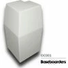 Baseboarders® Premium Series Steel Easy Slip-on Baseboard Outside 90 Degree Corner, White