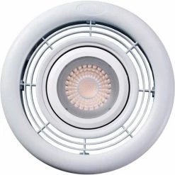Fantech 7" Ceiling Grille & Housing PBL104, 10W LED Light, 4" Duct