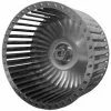 PEMS Single Inlet Blower Wheel, 6-5/16" Dia., CCW, 2000 RPM, 1/2" Bore, 2-1/16"W, Galvanized