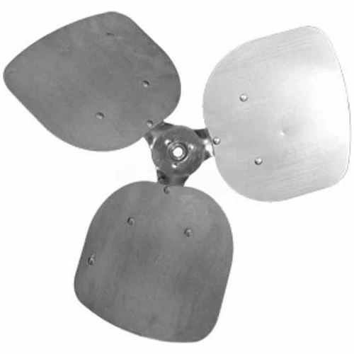 PEMS Three Wing Condenser Fan Blade, 1/2" Fixed Hub, Aluminum Blade, 20" Dia., CW, 33° Pitch 1 PEMS Three Wing Condenser Fan Blade, 1/2" Fixed Hub, Aluminum Blade, 20" Dia., CW, 33° Pitch