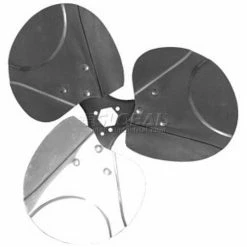 PEMS Three Wing Free Air Fan Blade, Alum. Blade, CW, 12" Dia., 12° Pitch