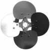 PEMS Four Wing Free Air Fan Blade, Interchangeable Hub, Aluminum Blade, CCW, 24" Dia., 27° Pitch
