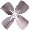 PEMS Small Fixed Hub Fan Blade, 5-1/2" Dia., 27° Pitch, CW, 1/4" Bore, 3/4" Blade Depth, 4 Blade