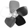 PEMS Five Wing Condenser Fan Blade, Interchangeable Hub, Aluminum, CW, 18" Dia., 33° Pitch