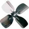 PEMS Small Fixed Hub Fan Blade, 6" Dia., 27° Pitch, CCW, 1/4" Bore, 7/8" Blade Depth, 4 Blade
