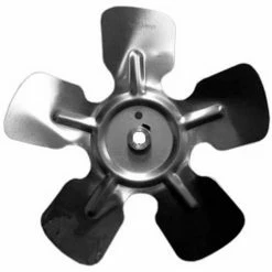 PEMS Small Fixed Hub Fan Blade, 7" Dia., 27° Pitch, CCW, 5/16" Bore, 1-1/2" Blade Depth, 5 Blade