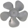 PEMS Small Plastic Push-On Fan Blade, 6-5/8" Dia., CW, 7/32" Bore, 1-1/4" Blade Depth, 5 Blade