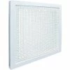 American Louver Fire Rated UL2043 Filtered Return Grille, 20" Square Duct,White, STR-ERFG-W-FR