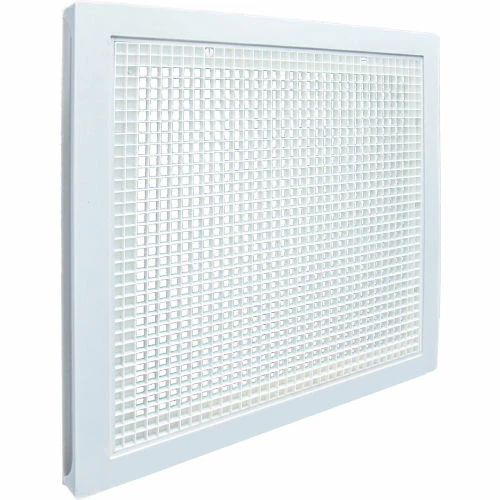 American Louver Fire Rated UL2043 Filtered Return Grille, 20" Square Duct,White, STR-ERFG-W-FR 1 American Louver Fire Rated UL2043 Filtered Return Grille, 20" Square Duct,White, STR-ERFG-W-FR