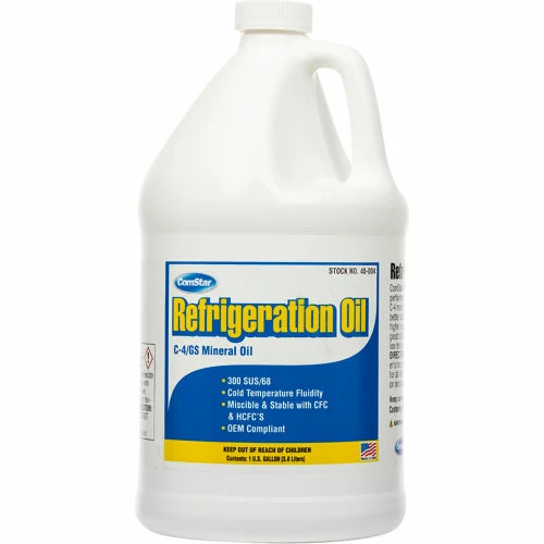 ComStar Mineral Refrigeration Oil 1 Gallon 300 SUS - Pkg Qty 4 1 ComStar Mineral Refrigeration Oil 1 Gallon 300 SUS - Pkg Qty 4